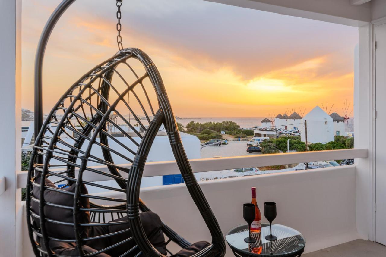 Sunset Windmills Mykonos Town