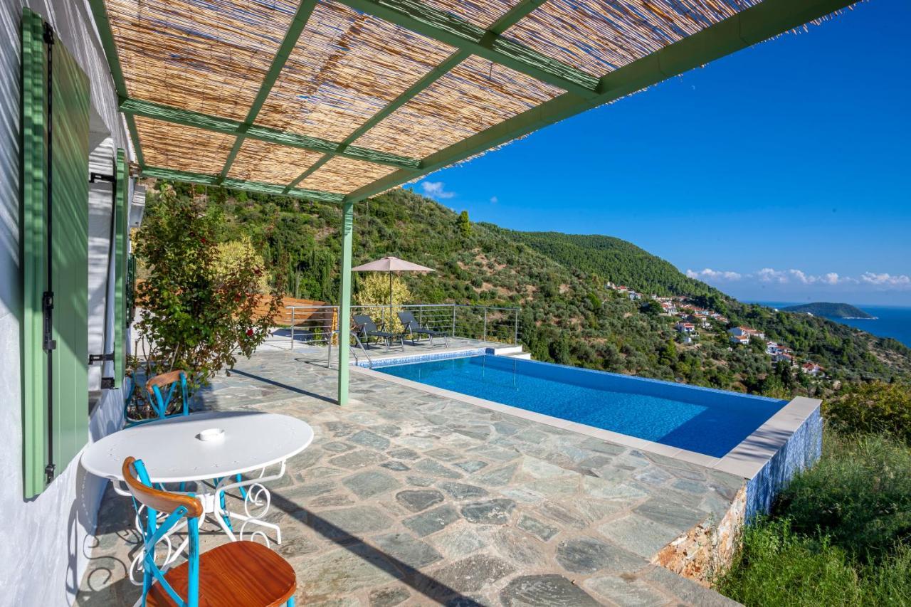 Olea Skopelos With Swimming Pools & Sea View Villa *