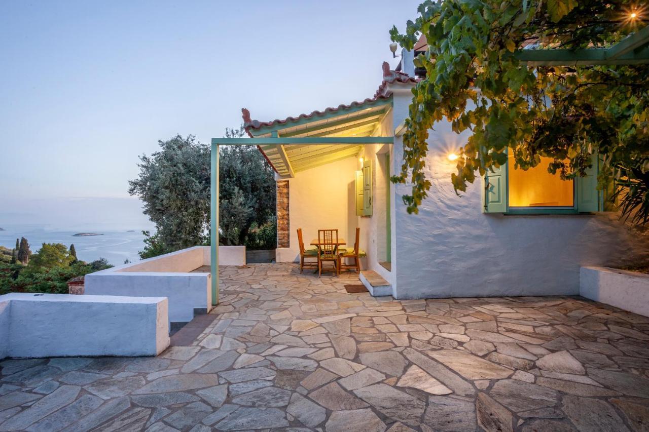 Olea Skopelos With Swimming Pools & Sea View Villa