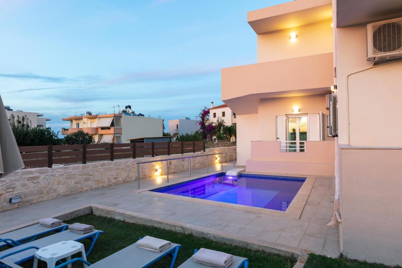 7 Bedroom With Pool, 700m From The Beach! * Prinos (Crete)