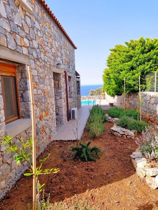 Villa Mavri Ruhige Private Pool Villa, Meerblick Agia Paraskevi (Agios Vasileios, Rethymno)
