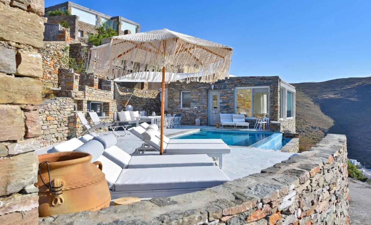 Villa Luxurious Lune With A Swimming Pool And A Fantastic Sea And Sunset View Ioulis