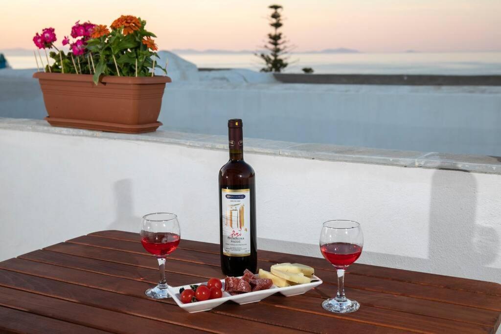 Cycladic Sea View House Near The Castle * Naxos City