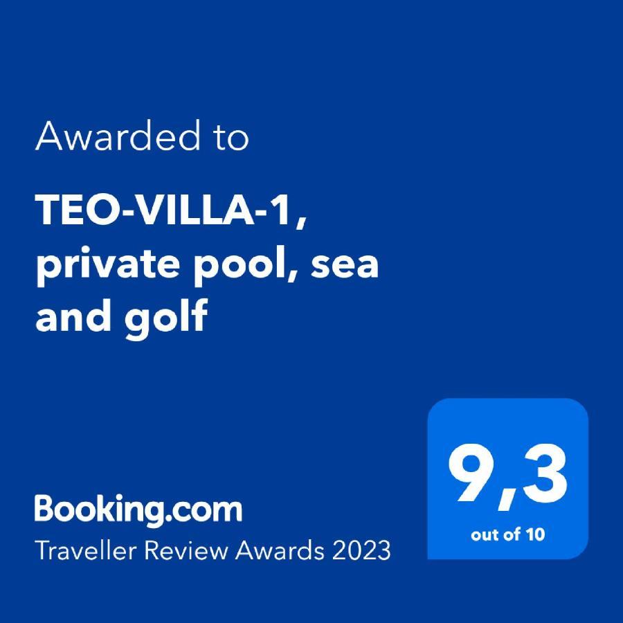Teo-villa-1, Private Pool, Sea And Golf Villa