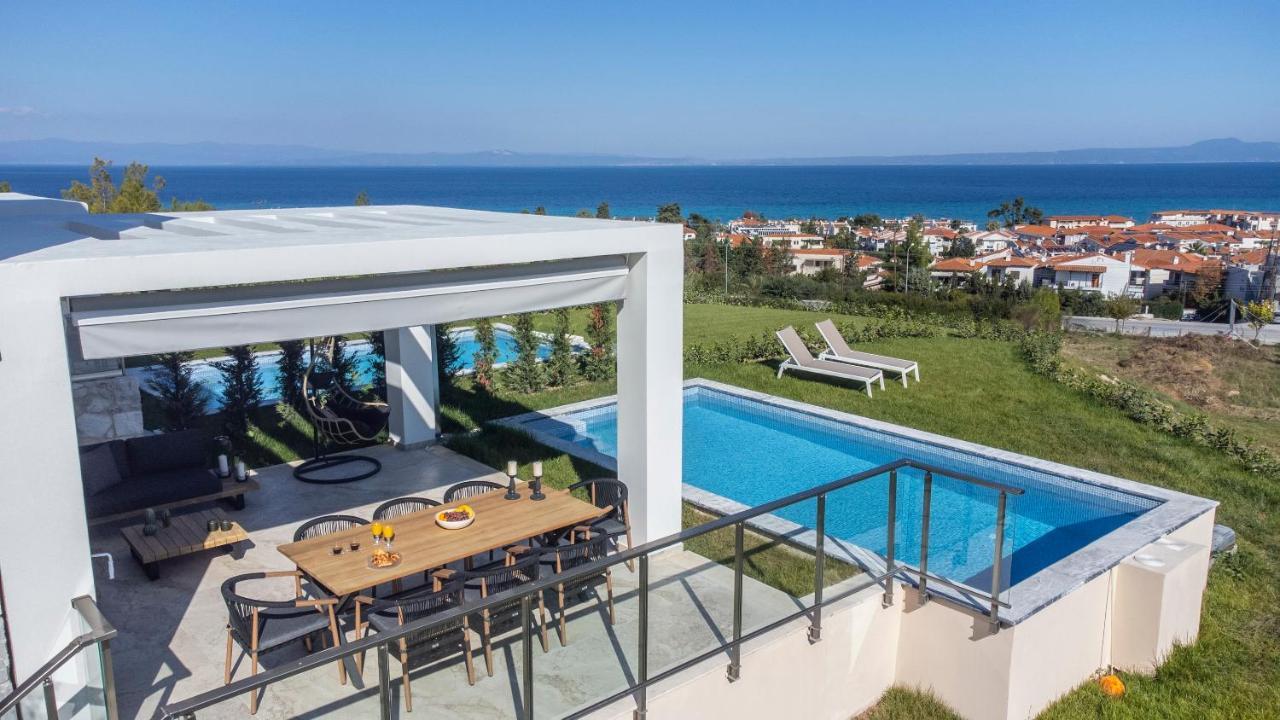 Mare - Private Pool, 4 Bdrms, Sea View, Bbq Villa *