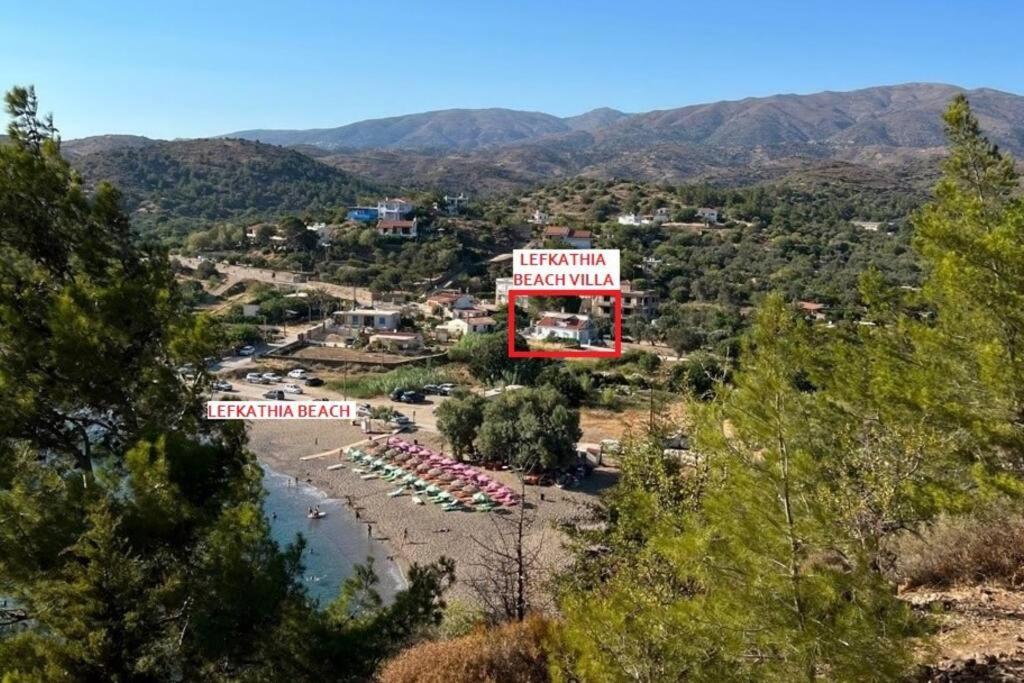 Lefkathia - Gated Beach-front Private At Lefkathia Beach, Chios! Villa *