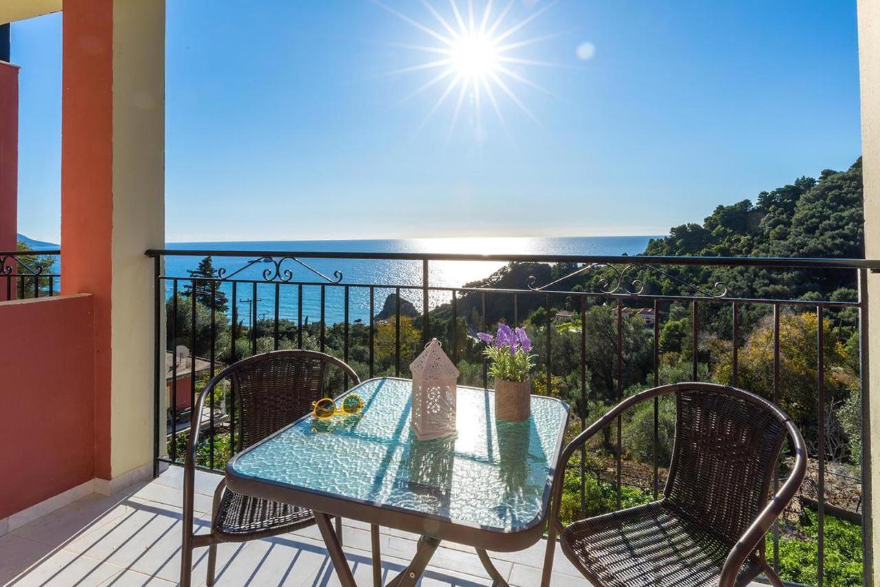 With Adult And Childrens Pool And Sea View - * Pelekas