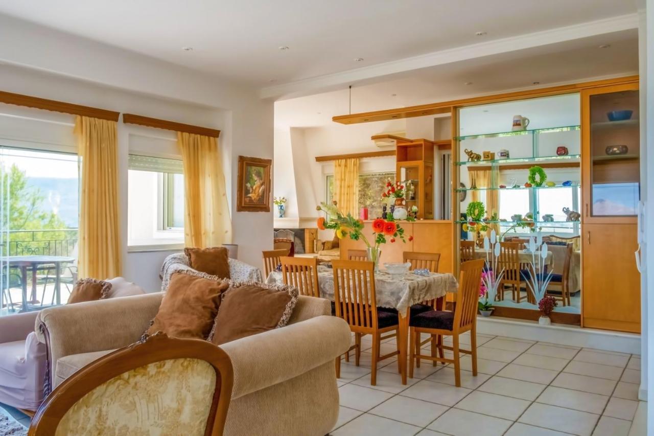Afroditi In Chania Near Airport With Private Pool, Free Wi-fi, Souda Bay Views, Garden Oasis