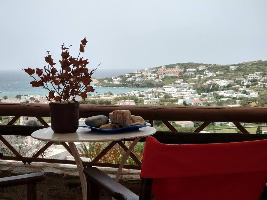 Zenios Andros-cycladic House Overlooking Batsi Bay *