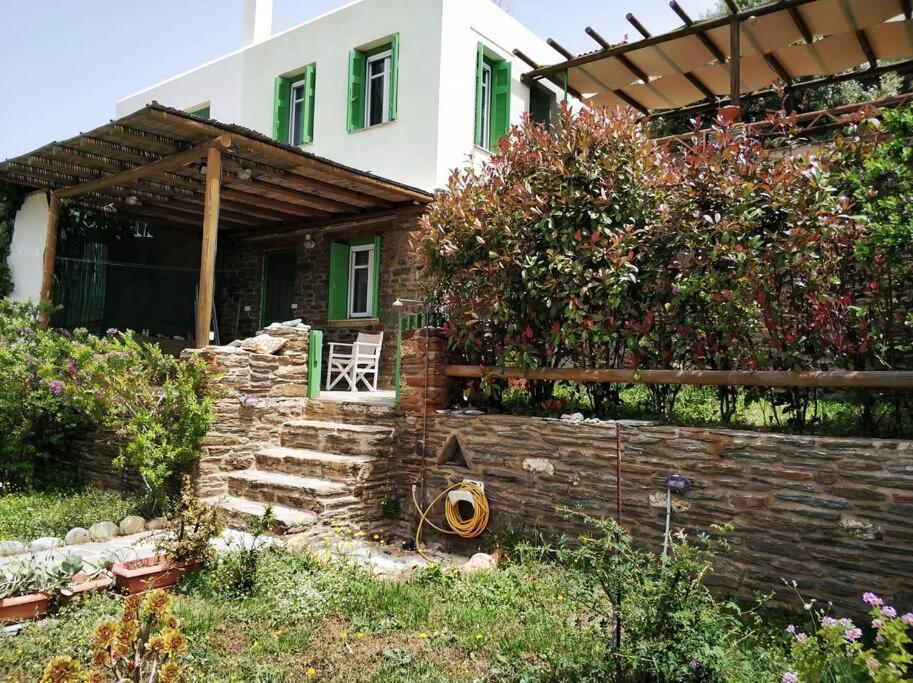 Zenios Andros-cycladic House Overlooking Batsi Bay Holiday home Batsi (Andros)