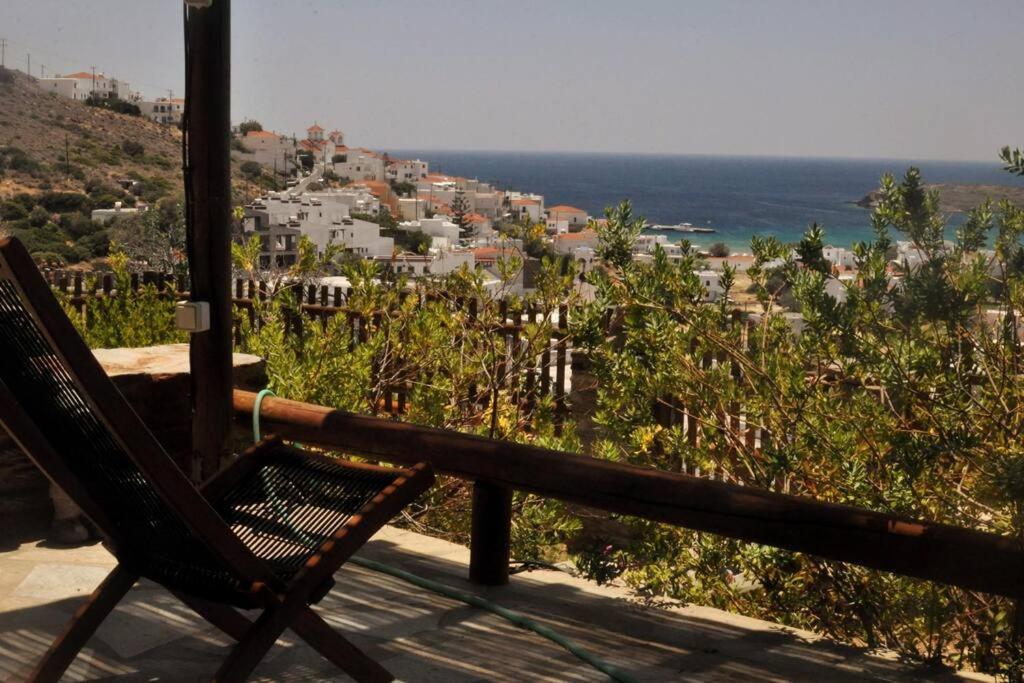 Zenios Andros-cycladic House Overlooking Batsi Bay Holiday home