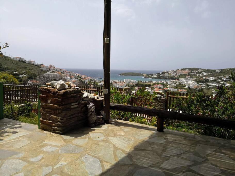 Zenios Andros-cycladic House Overlooking Batsi Bay Holiday home