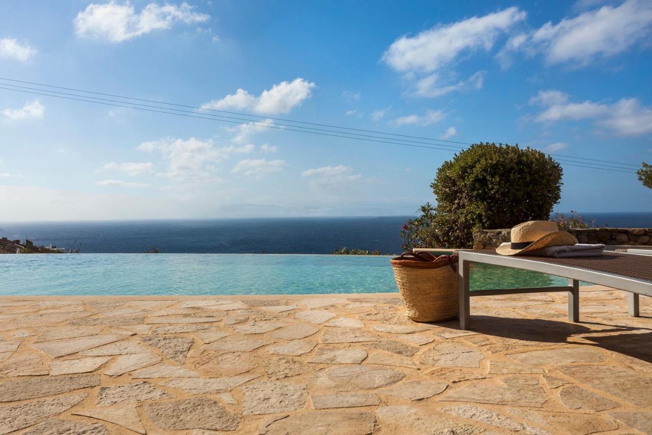 Elegant Seaside Villa, Great Views, Infinity Pool, Lia, Mykonos Villa