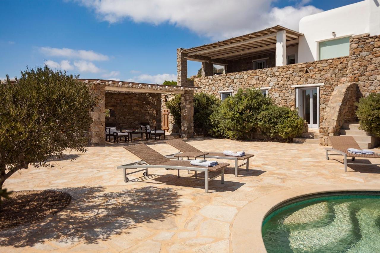 Elegant Seaside Villa, Great Views, Infinity Pool, Lia, Mykonos Villa