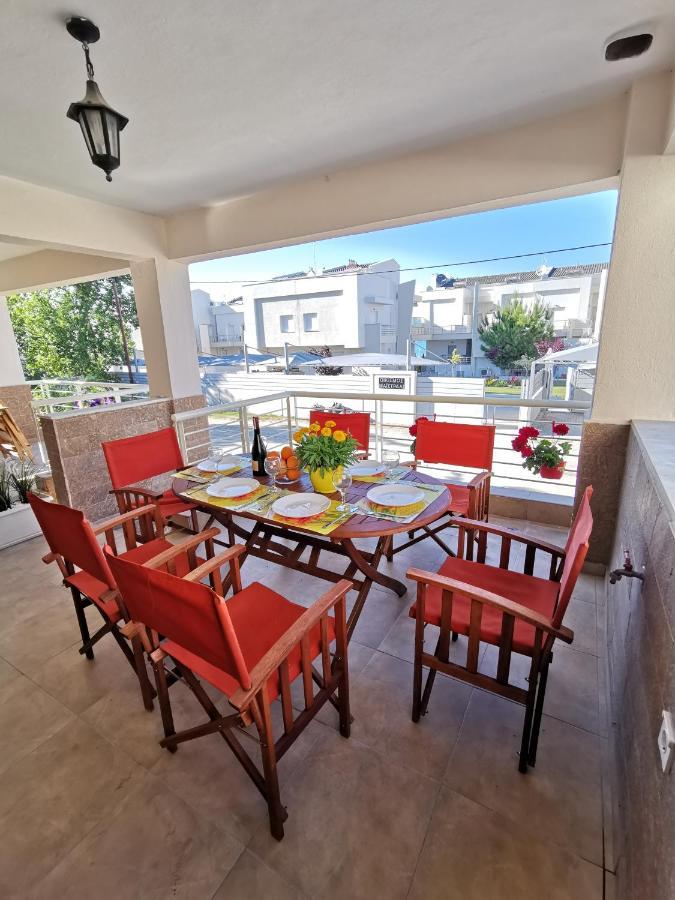 Apartment Orange_blue_аpartment N2 Near Sea Hanioti