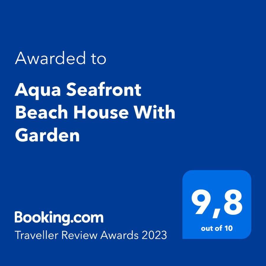Aqua Seafront Corfu House With Garden *