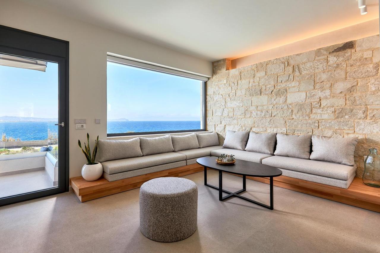 Pachnes Luxury - Heated Pool, Sea View Apartment Kounoupidhiana