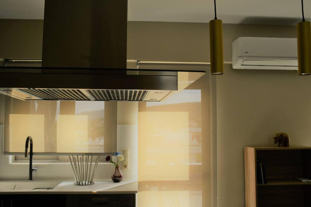 Spacious & Minimal Near Airport Peania Coniann Filoxenia Apartment *