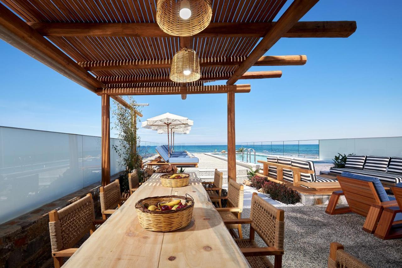 Villa Rodo Seafront With Heated Private Pool And Jacuzzis By Volta And Kokkini Hani