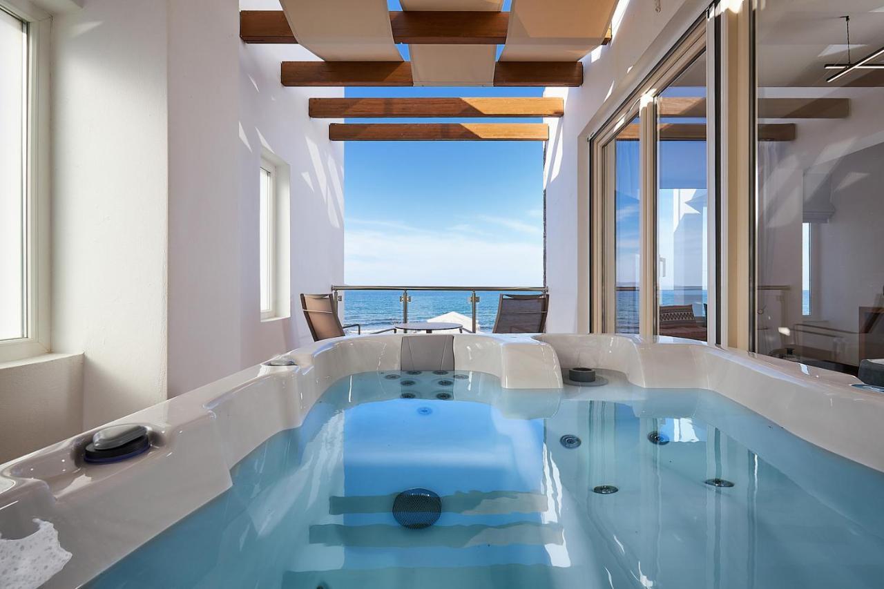 Villa Rodo Seafront With Heated Private Pool And Jacuzzis By Volta And