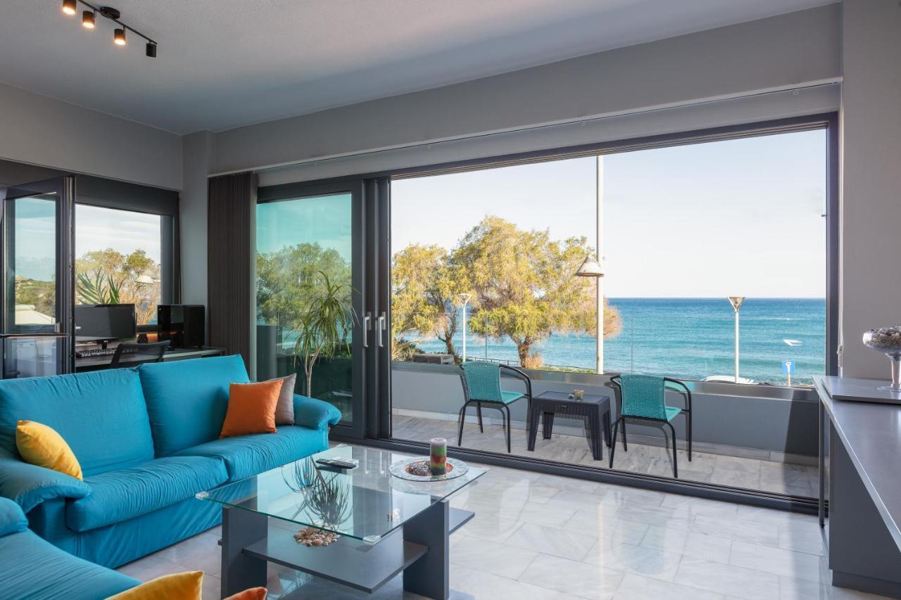 Apartment Rithian Blue Coast 2 Bedroom Seaview Rethymno (Crete)