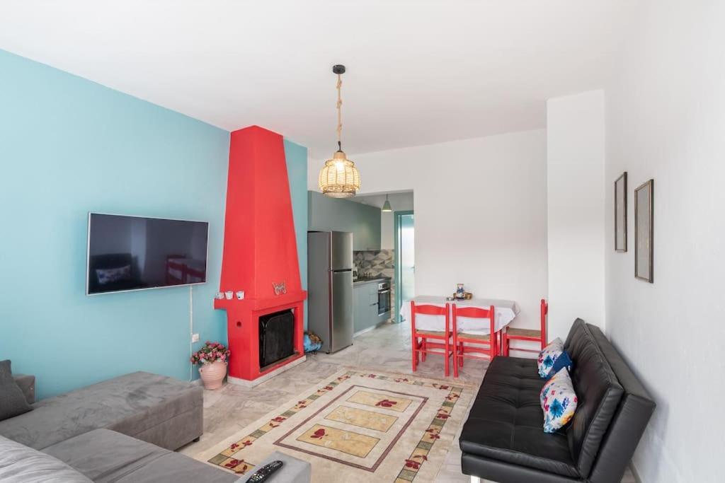 Apartment Cycladic Flat With Sea View And Bbq Grill Ierissos
