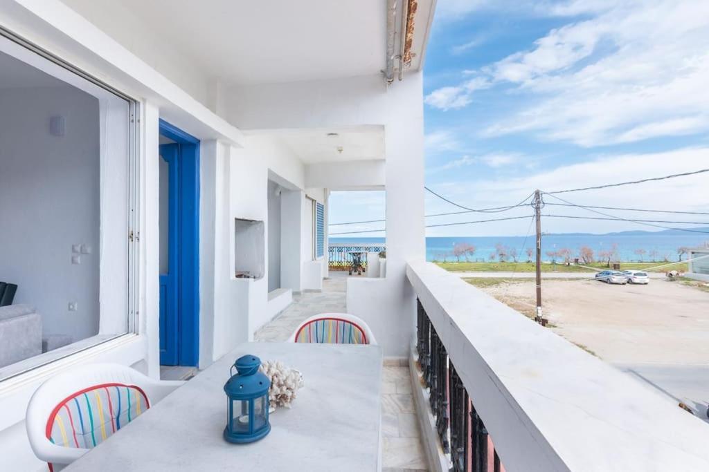 Cycladic Flat With Sea View And Bbq Grill Ierissos