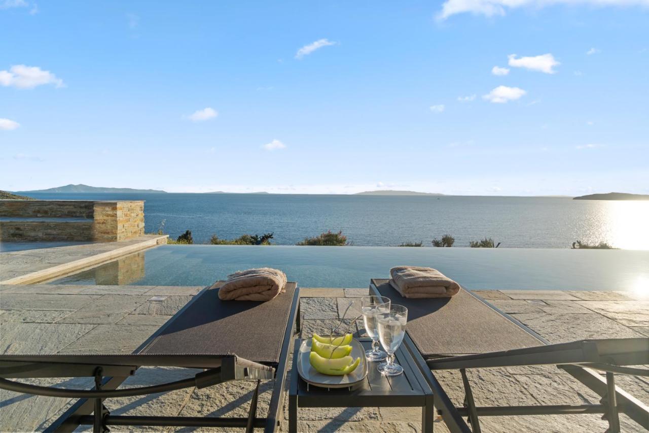 Thalassa, Beachfront, Private Pool & Sunset Views By Explore Andros