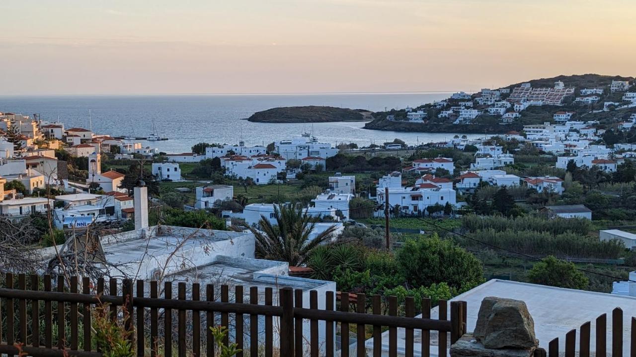 Zenios Andros-cycladic House Overlooking Batsi Bay