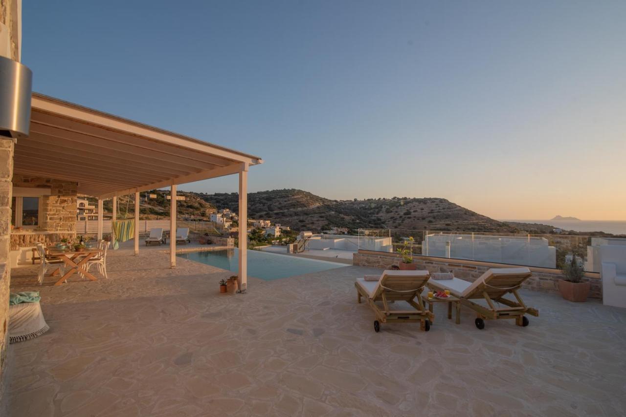 Levanta: Luxurious Stone With Infinity Pool And Sea Views Apartment Pitsidia