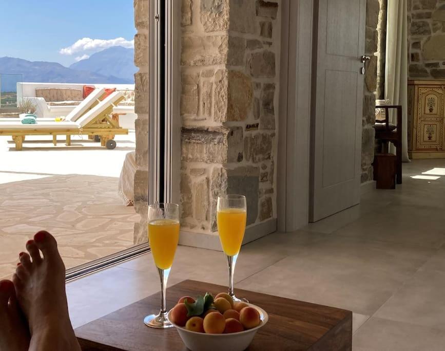 Apartment Levanta: Luxurious Stone With Infinity Pool And Sea Views Pitsidia