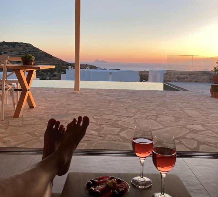 Levanta: Luxurious Stone With Infinity Pool And Sea Views Apartment Pitsidia