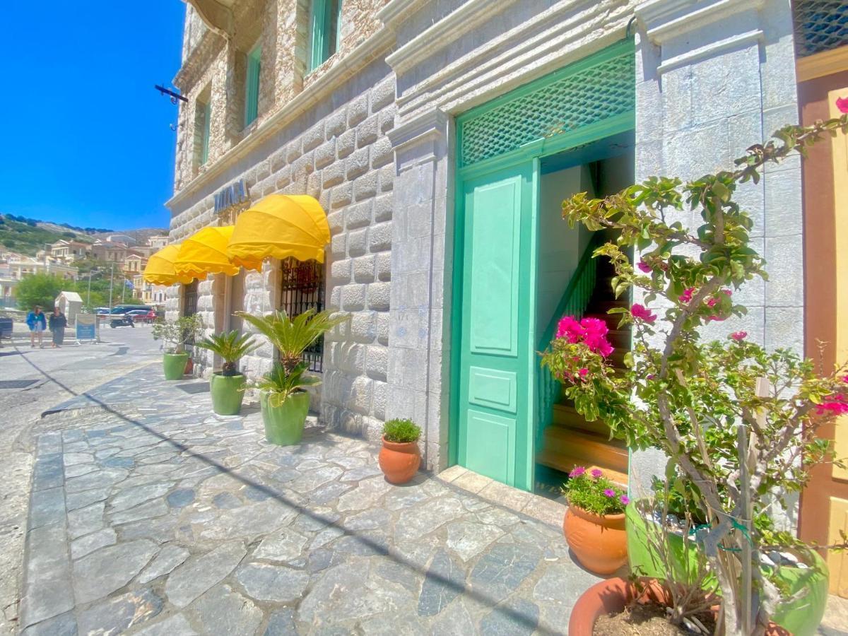“athenas” Neoclassic Harbour View Symi