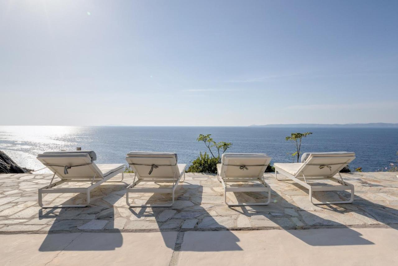 Waterfront With A Swimming Pool, Sea View And Direct Access To The Sea Villa Melissaki