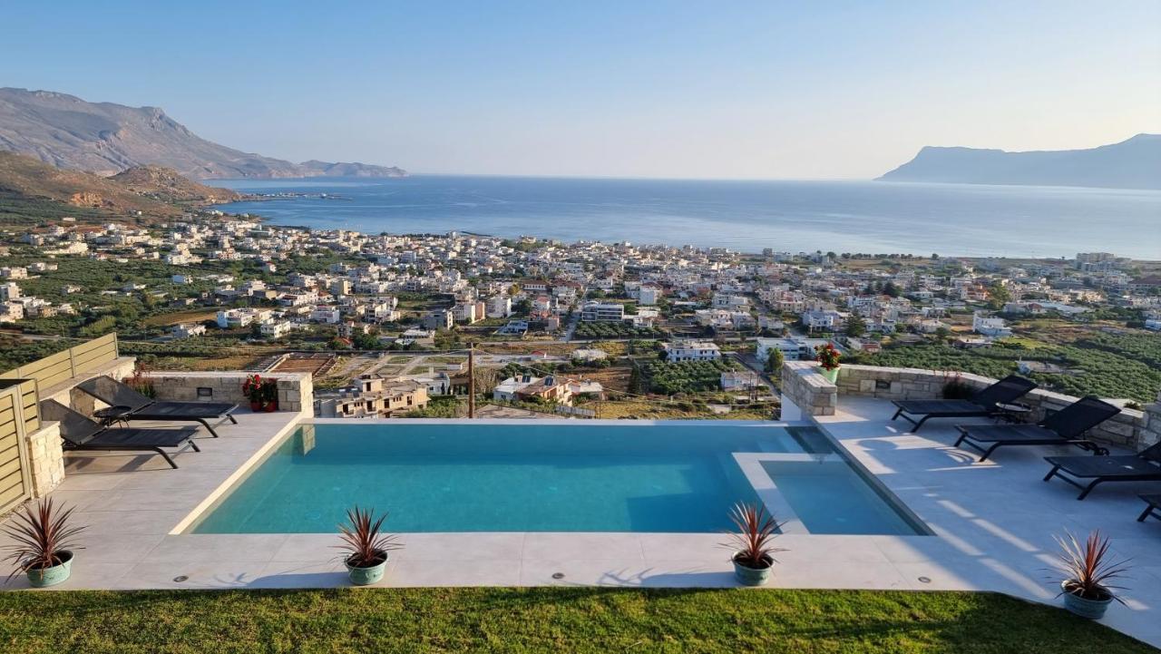 Luxury Argi Infinity Private Pool Kissamos