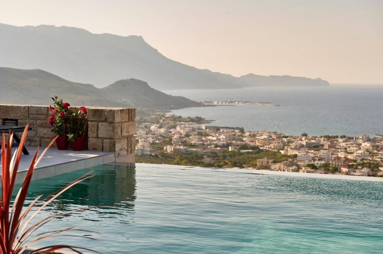 Luxury Argi Infinity Private Pool Villa Kissamos