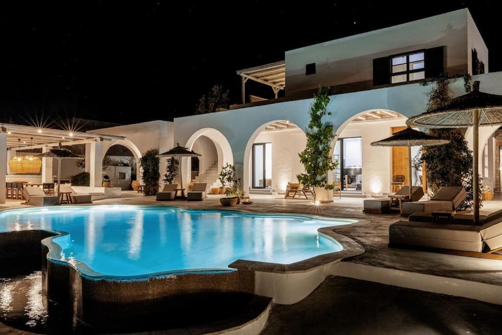 Beachfront Crystalia Villa