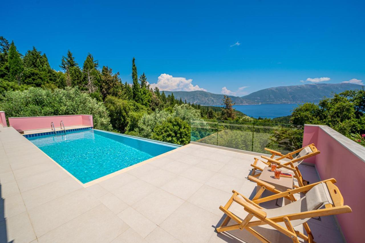 Helios Sea View & Private Pool Near Villa Fiskardo