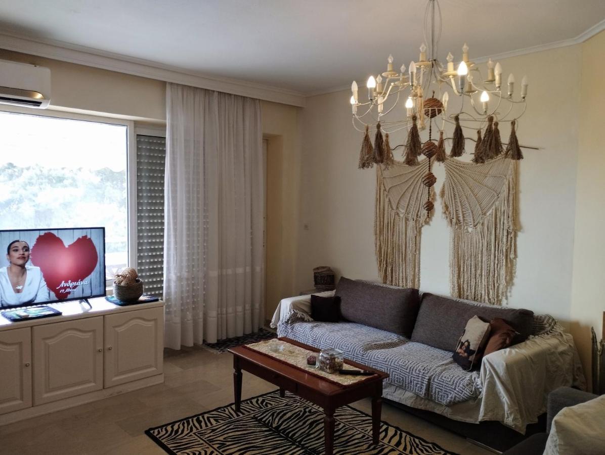 Seaview To Olympus, Sunny, Cosy Apartment
