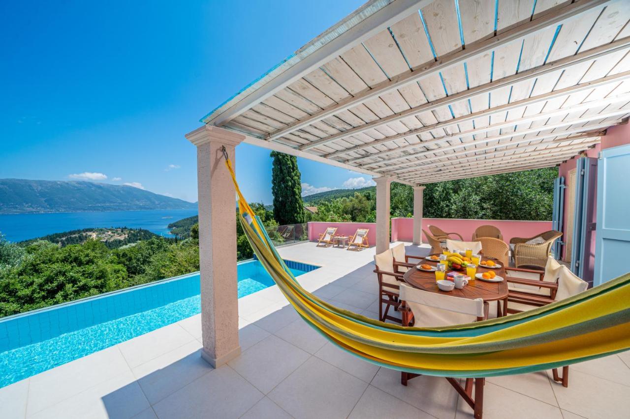 Villa Helios Sea View & Private Pool Near Fiskardo