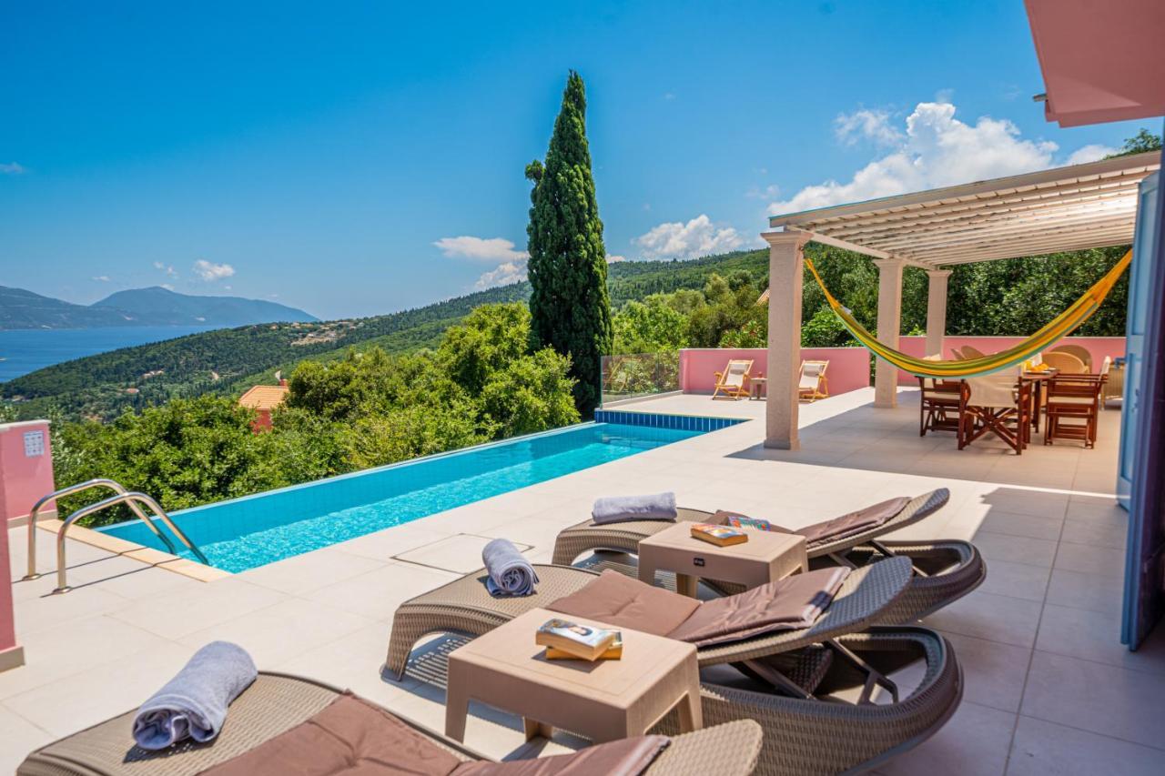 Helios Sea View & Private Pool Near * Fiskardo