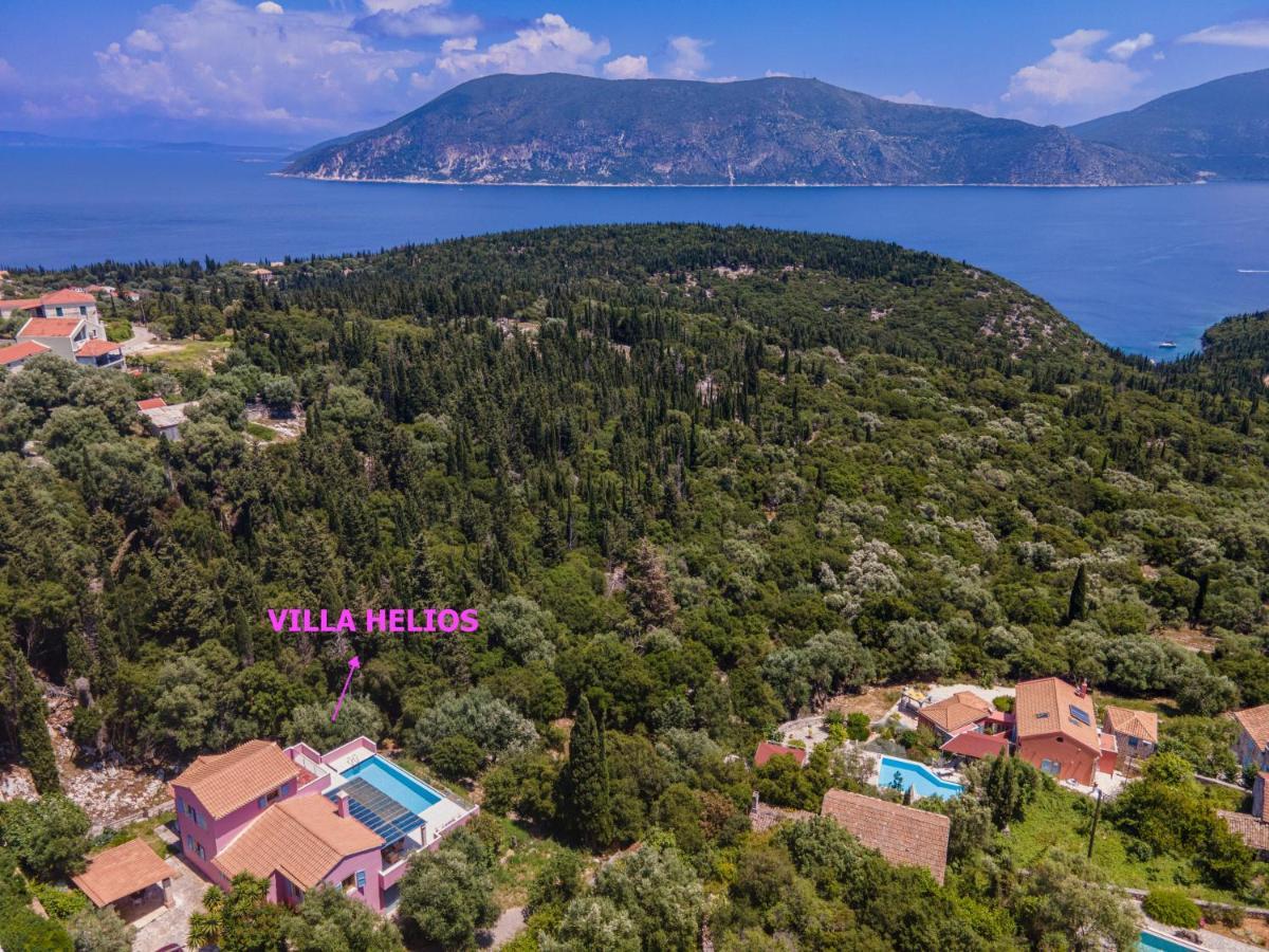 Helios Sea View & Private Pool Near Fiskardo