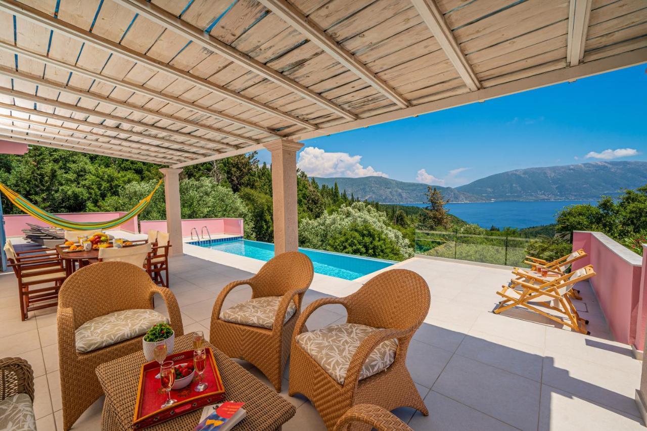 Helios Sea View & Private Pool Near * Fiskardo