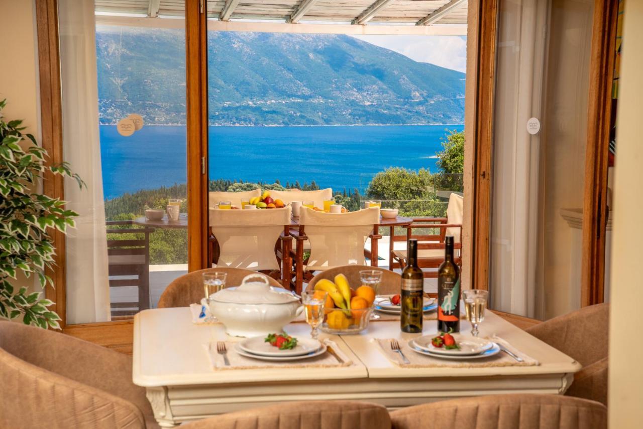 Helios Sea View & Private Pool Near * Fiskardo