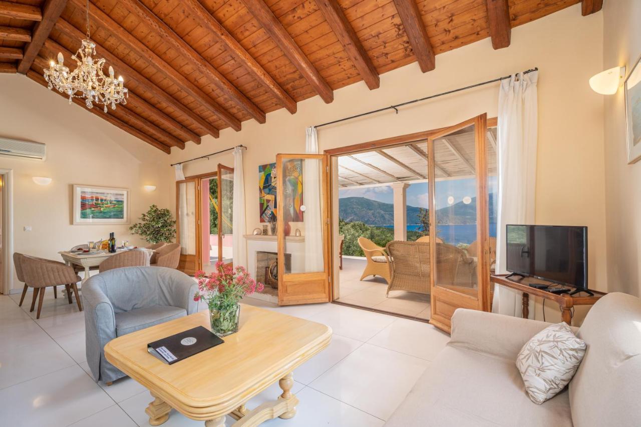 Helios Sea View & Private Pool Near Villa *