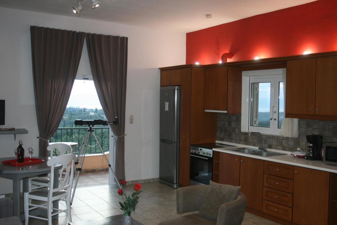 Corfu Quality Suite, Tranquility, Mountain & Sea Views *