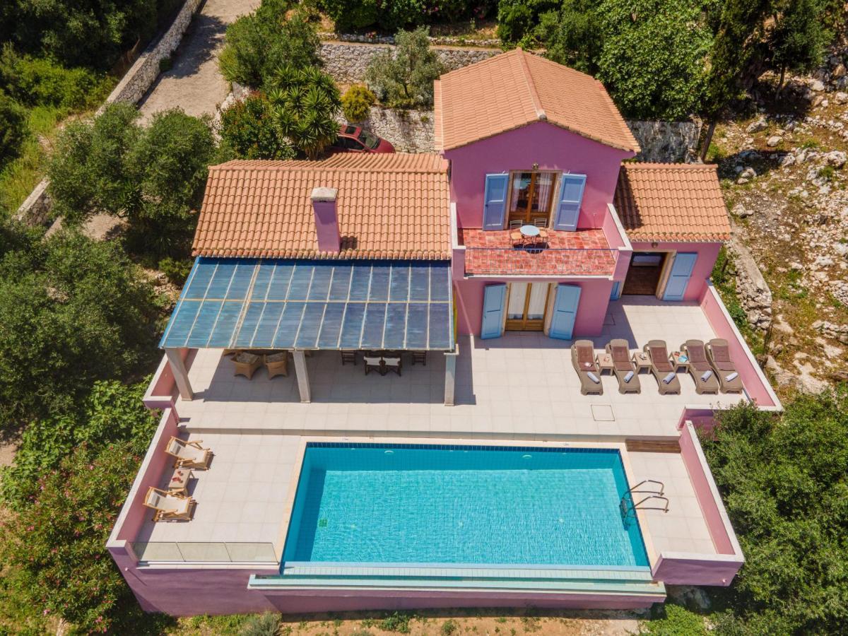 Helios Sea View & Private Pool Near Fiskardo