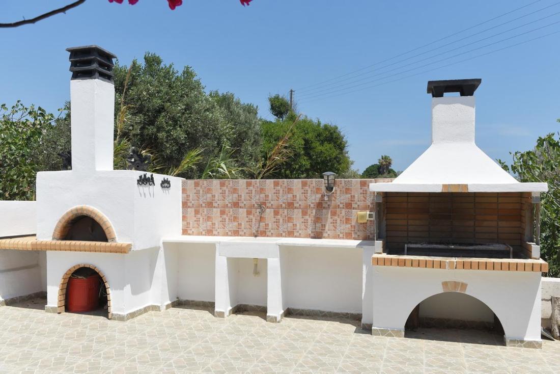 Flora's And Pool In Syros Liaropa