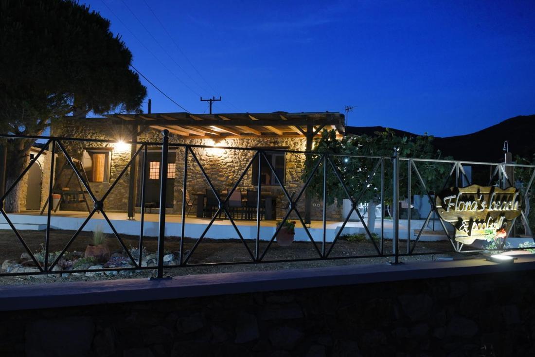 Flora's And Pool In Syros * Liaropa