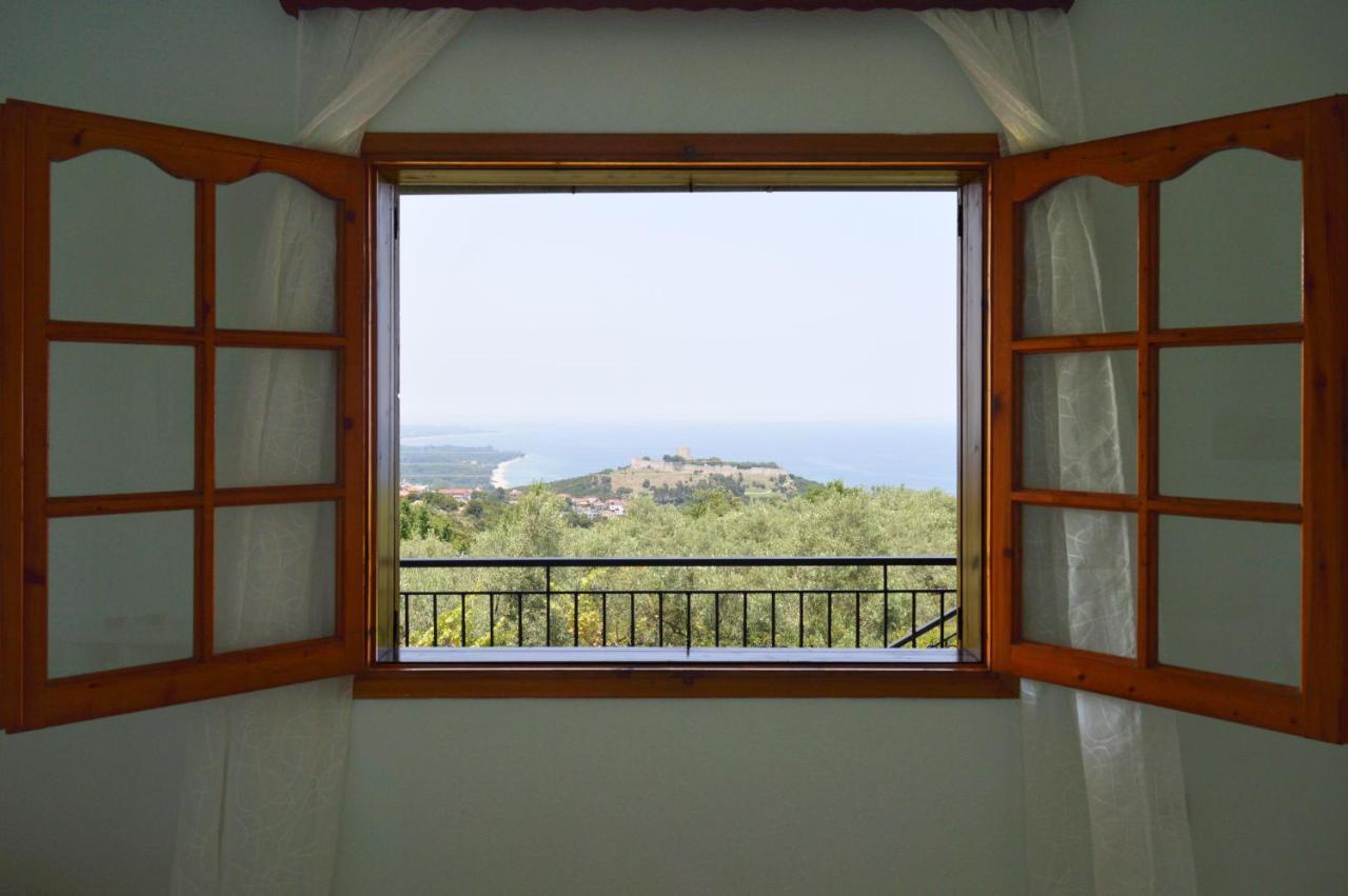 View Of The Castle And The Sea 1 Platamonas